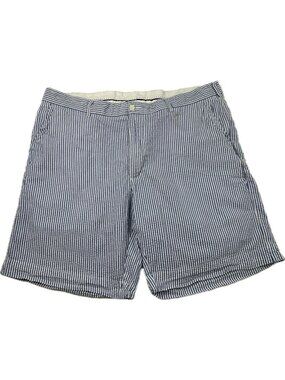 Martin The Club Shorts Men’s Striped Chino Blue 40 Inseam 8